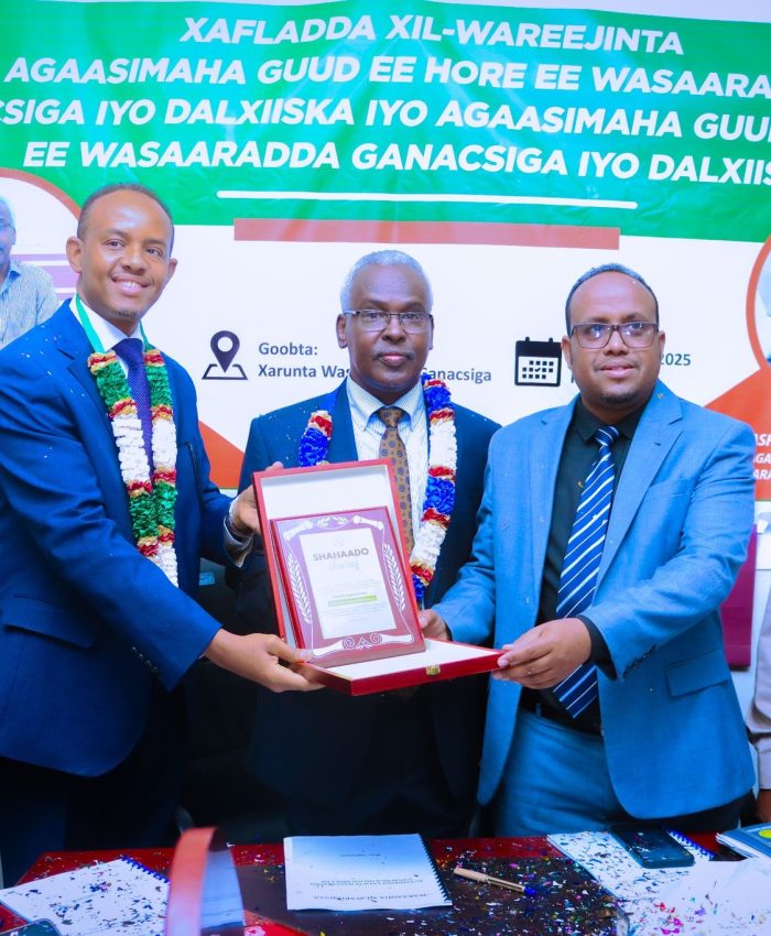 Handing Over the DG Role in Somaliland’s Trade and Tourism